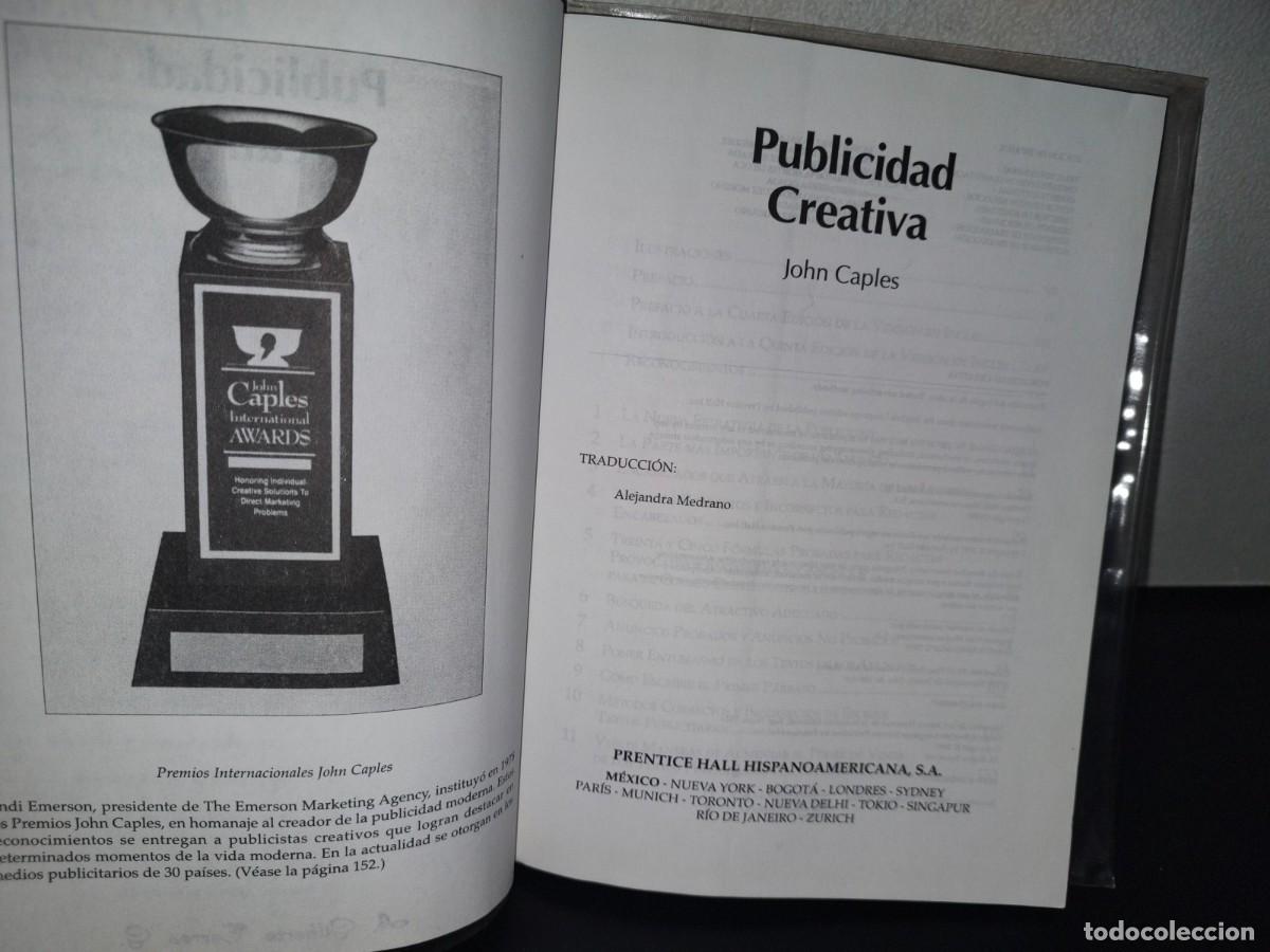 Libros de segunda mano: 85- PUBLICIDAD CREATIVA - JOHN CAPLES - Foto 5
