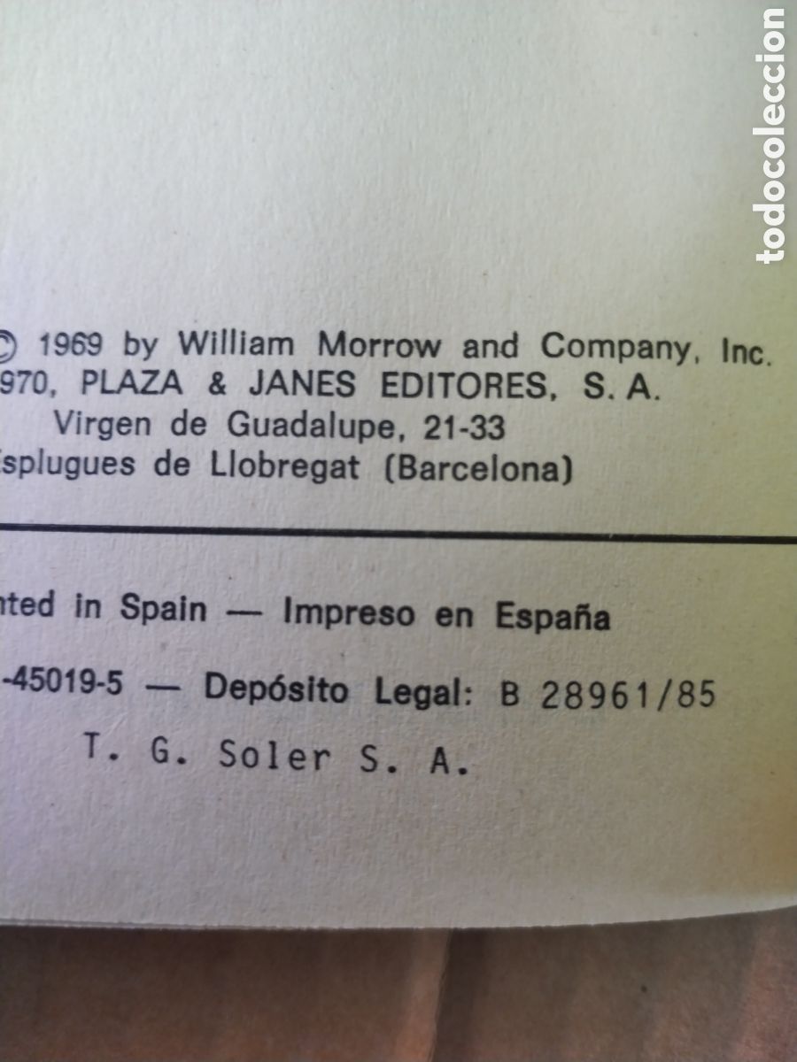 Libros de segunda mano: EL PRINCIPIO DE PETER a&ntilde;o 1985 - Foto 2