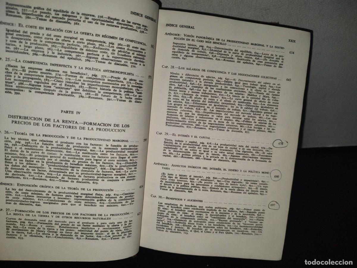 Libros de segunda mano: 211- CURSO DE ECONOM&Iacute;A MODERNA - PAUL A. SAMUELSON. AGUILAR - 1966 - Foto 10