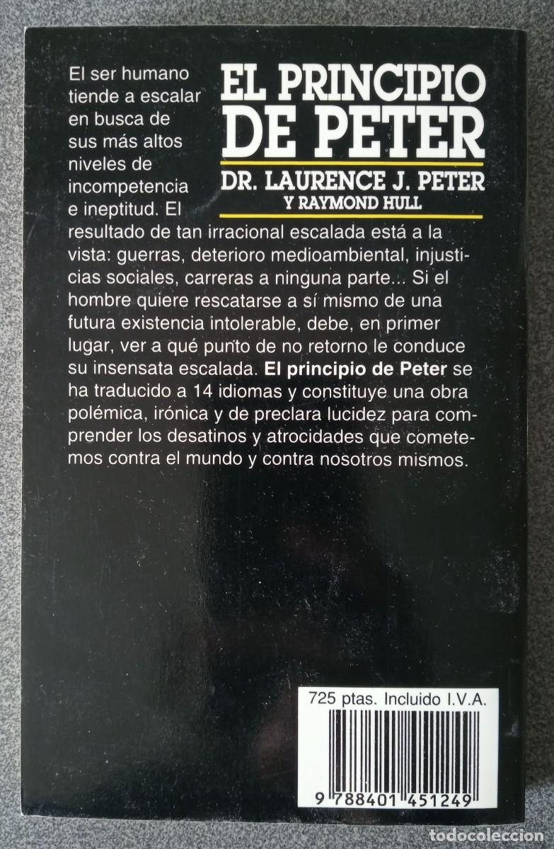 Libros de segunda mano: El Principio De Peter Dr.Laurence J.Peter - Foto 6