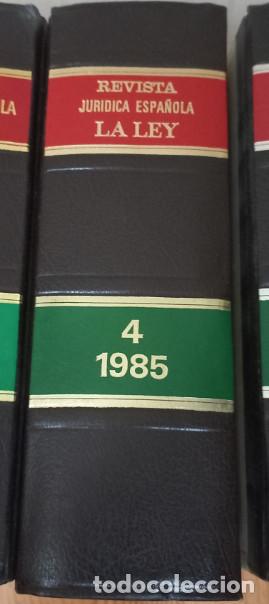 Libros de segunda mano: REVISTA JURIDICA ESPA&Ntilde;OLA LA LEY, EDILEX 1985, TOMO 4