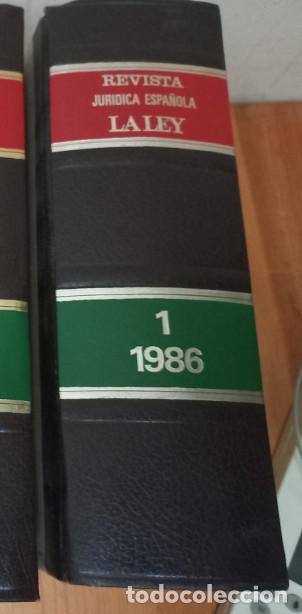 Libros de segunda mano: REVISTA JURIDICA ESPA&Ntilde;OLA LA LEY, EDILEX 1986, TOMO 1