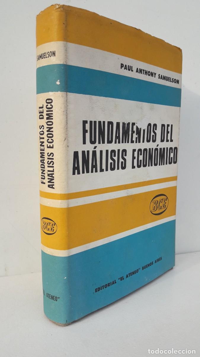 Libros de segunda mano: FUNDAMENTOS DEL AN&Aacute;LISIS ECON&Oacute;MICO. Paul Anthony Samuelson. - Foto 1