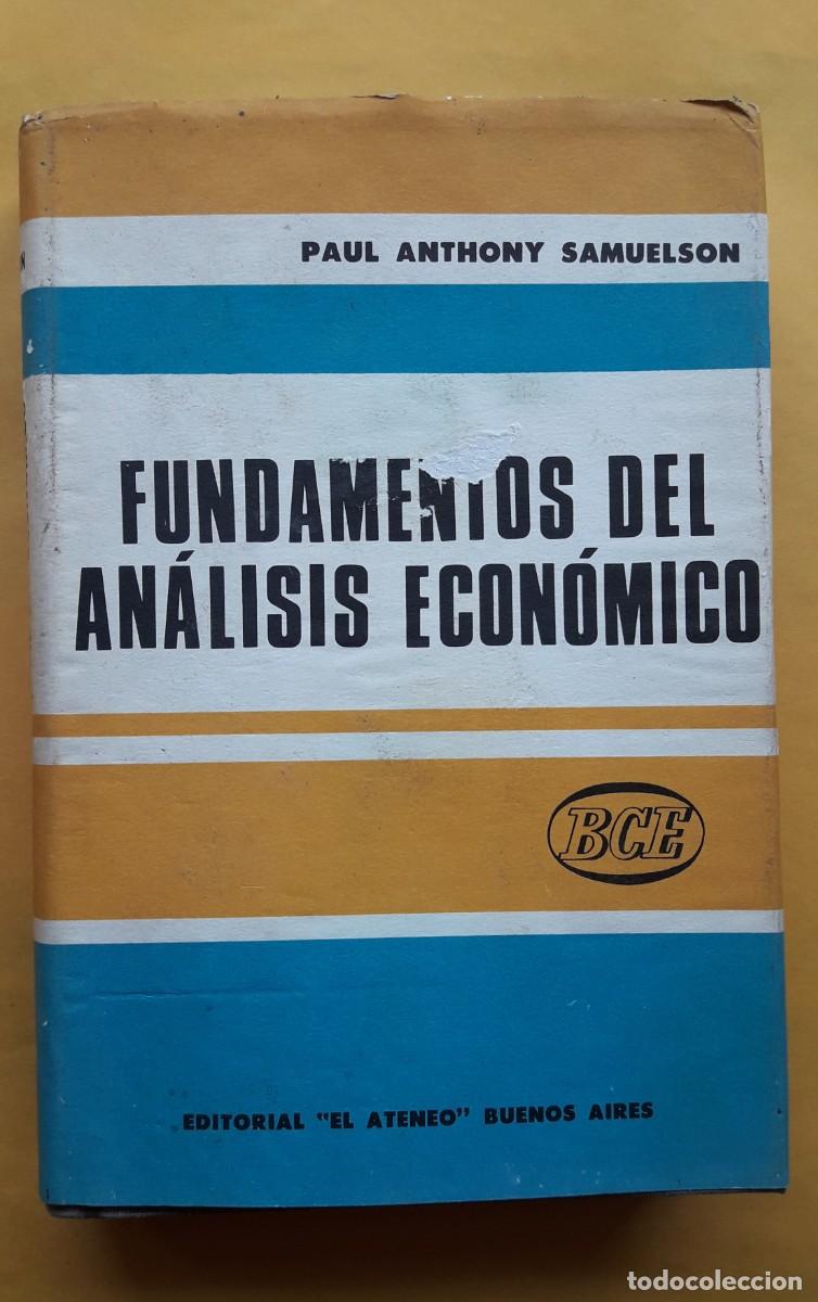 Libros de segunda mano: FUNDAMENTOS DEL AN&Aacute;LISIS ECON&Oacute;MICO. Paul Anthony Samuelson. - Foto 2