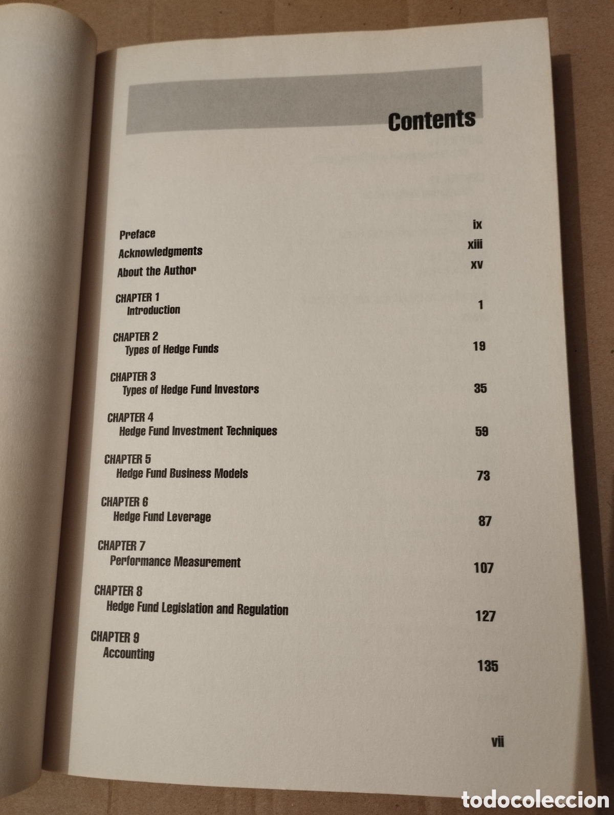 Libros de segunda mano: HEDGE FUND COURSE (STUART A. McCRARY) - Foto 3