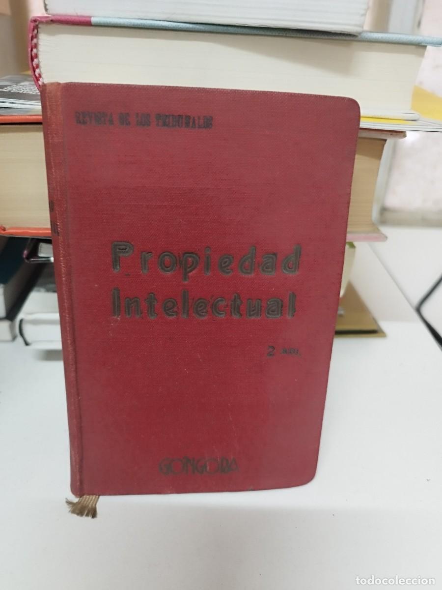 Libros de segunda mano: Propiedad intelectual. Gongora. - Foto 1