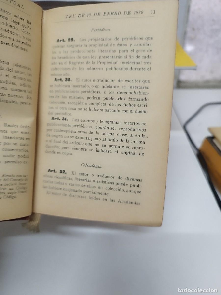 Libros de segunda mano: Propiedad intelectual. Gongora. - Foto 3