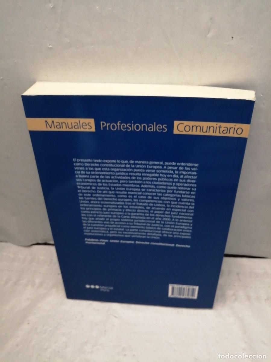 Libros de segunda mano: Derecho de la Uni&oacute;n Europea. Parte General - Foto 2