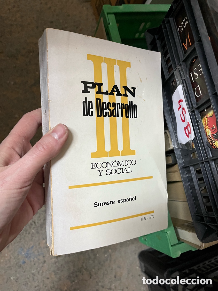 Libros de segunda mano: 45B plan de desarrollo ECON&Oacute;MICO Y SOCIAL Sureste espa&ntilde;ol 1972-1975