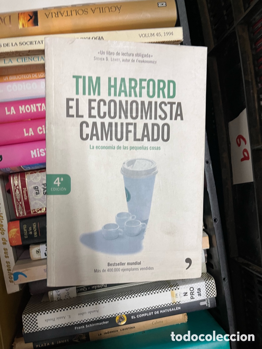 Libros de segunda mano: Caja69 TIM HARFORD EL ECONOMISTA CAMUFLADO