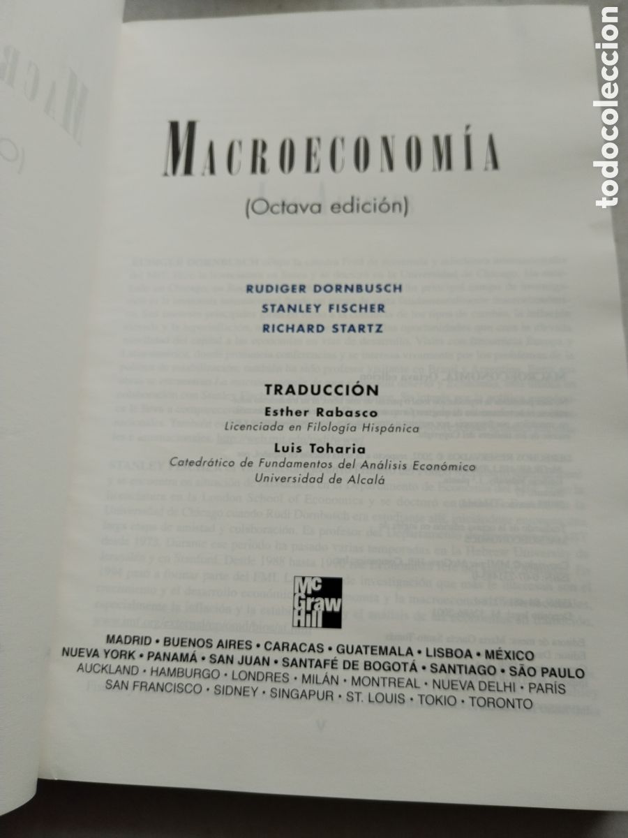 Libros de segunda mano: MACROECONOMIA/VV. AA. - Foto 2