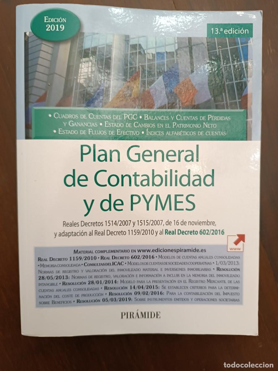 Libros de segunda mano: Plan general de contabilidad y de pymes - Foto 1