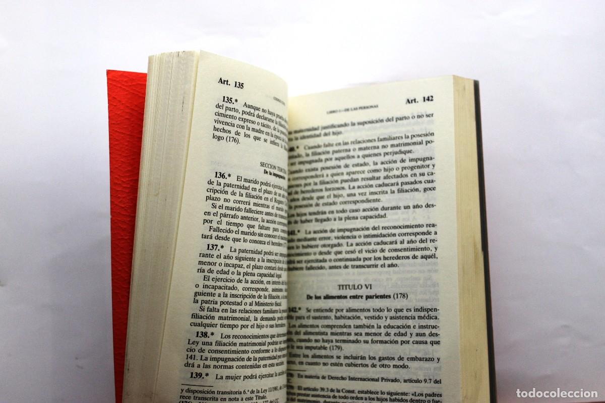 Libros de segunda mano: CODIGO CIVIL. Civitas. 1981 - Foto 5