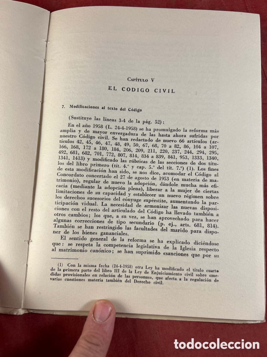 Libros de segunda mano: COMPENDIO DE DERECHO CIVIL - Foto 2