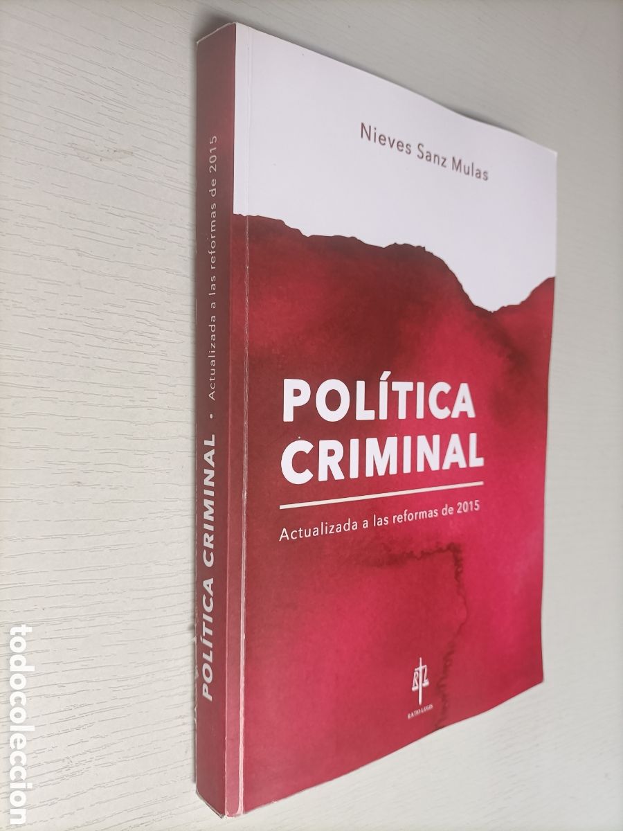 Livros em segunda m&atilde;o: Pol&iacute;tica criminal. Actualizada la reforma de 2015 Nieves Sanz Mulas .