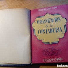Libros de segunda mano: ORGANIZACION DE LA CONTADURIA - JOAQUIN RAUL Y JORGE SEOANE (SECCION CONTABLE 1944)