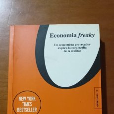 Libros de segunda mano: ECONOMIA FREAKY - STEVEN D. LEVITT / STEPHEN J. DUBNER - EN CATALÀ