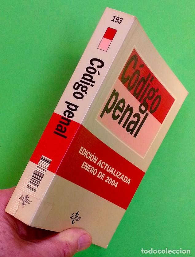 Libros de segunda mano: C&oacute;digo penal &ndash; 2004 - Editorial Tecnos - Foto 3
