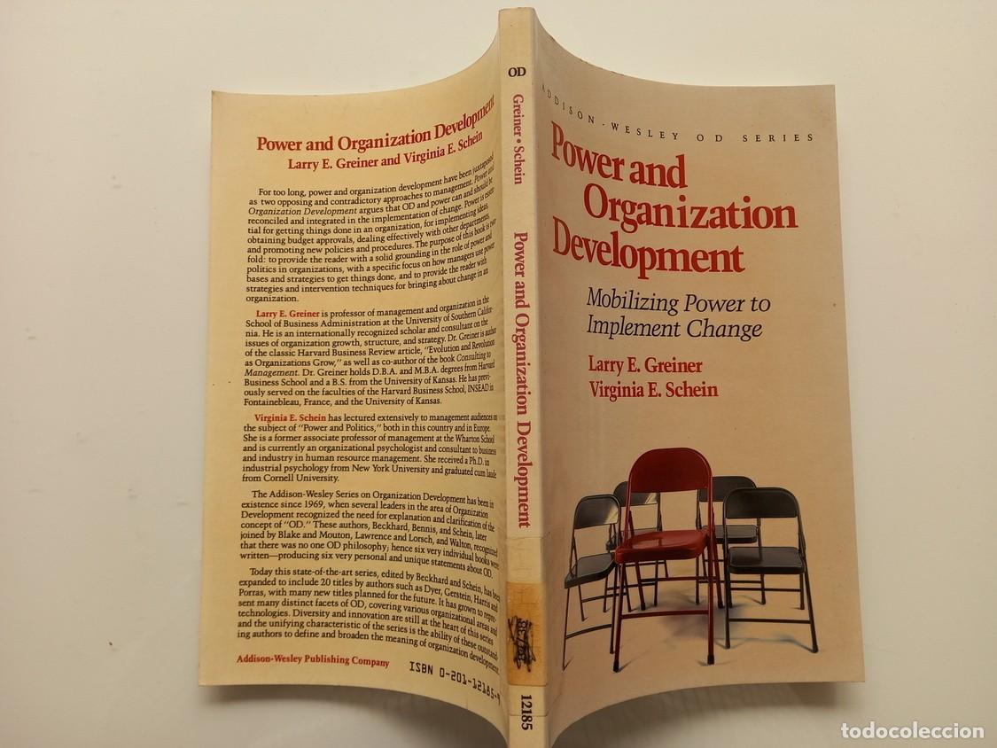 Libros de segunda mano: POWER AND ORGANIZATION DEVELOPMENT. (Larry Greiner/ Virginia E. Schein) - Foto 4