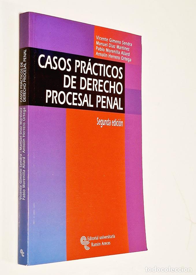 Gebrauchte B&uuml;cher: CASOS PR&Aacute;CTICOS DE DERECJO PROCESAL PENAL - GIMENO SENDRA, Vicente / D&Iacute;AZ MARTINEZ, Manuel / MORENIL