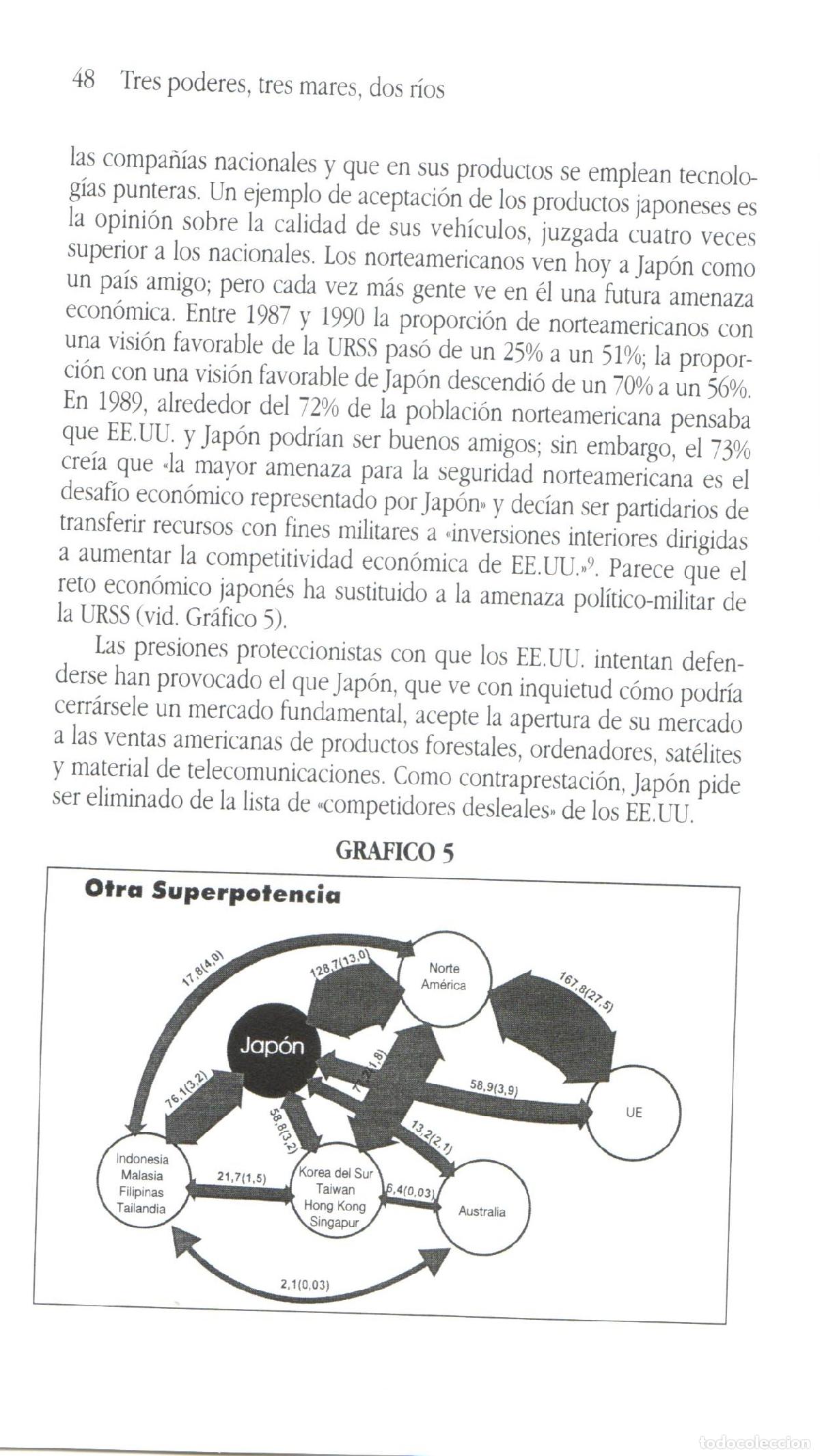 Libros de segunda mano: Tres poderes, tres mares, dos rios - Lorca, Alejandro - Foto 2