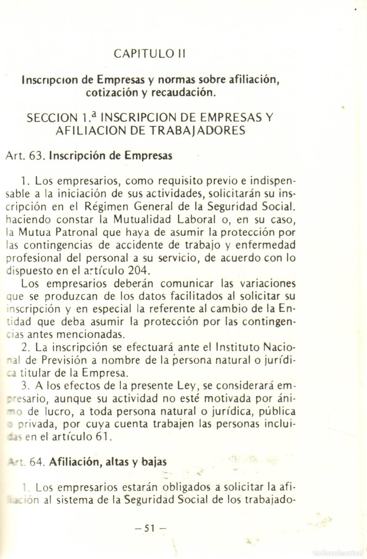 Libros de segunda mano: Seguridad social - Foto 2