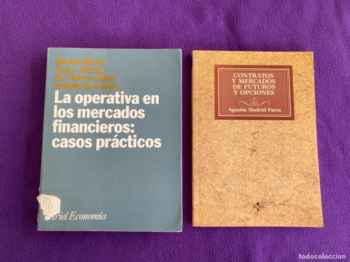 Gebrauchte B&uuml;cher: lote: Operaciones financieras en el mercado espa&ntilde;ol + Contratos y mercados de futuros y opciones