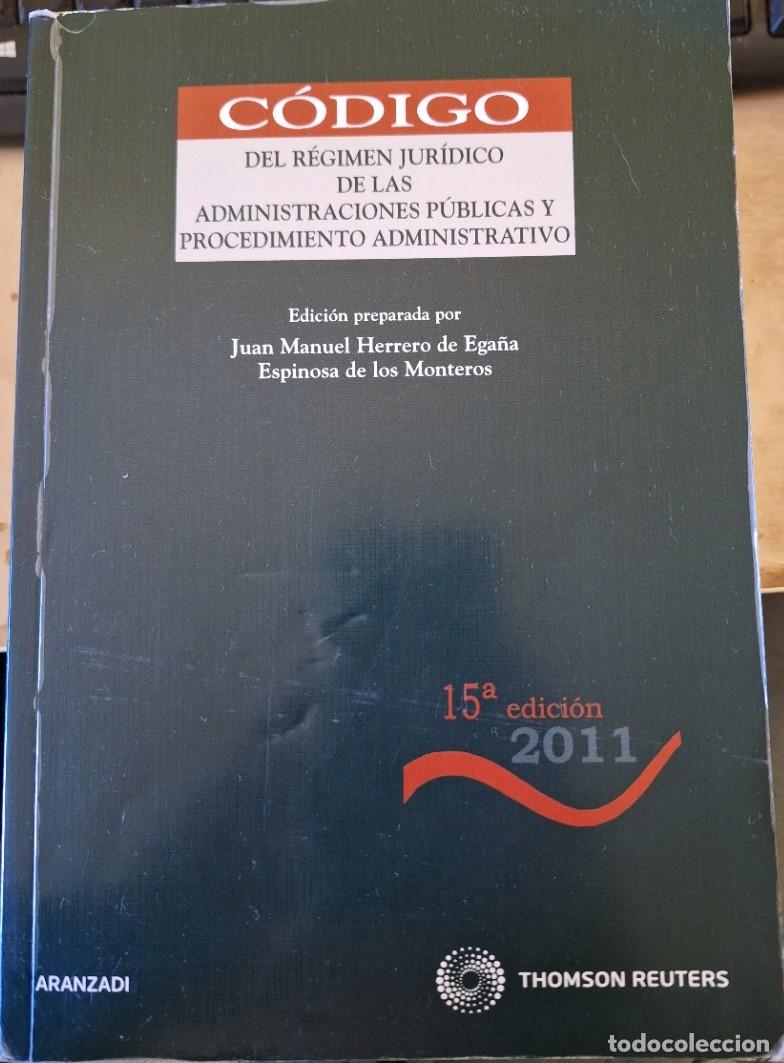 Gebrauchte B&uuml;cher: CODIGO DEL REGIMEN JURIDICO DE LAS ADMINISTRACIONES PUBLICAS Y PROCEDIMIENTO ADMINISTRATIVO. - HERRE