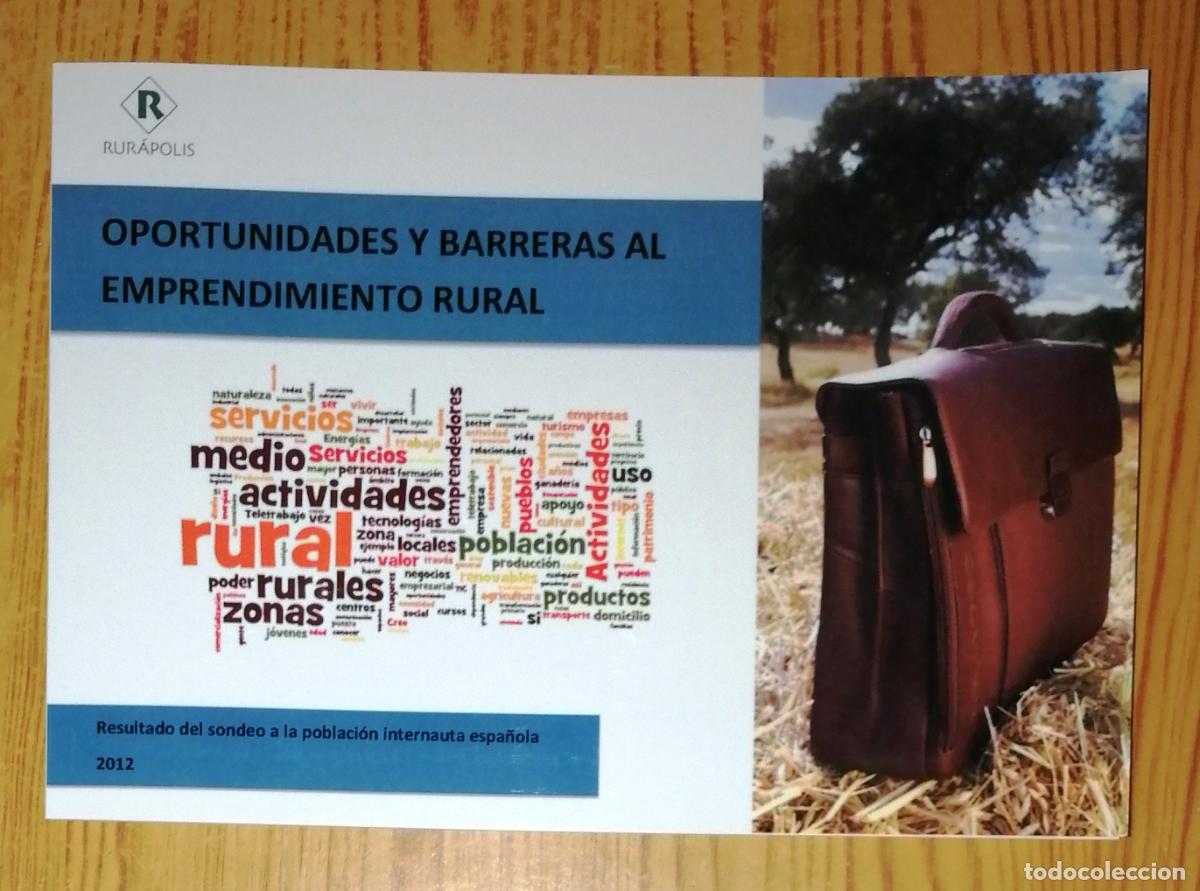 Libri di seconda mano: OPORTUNIDADES Y BARRERAS AL EMPRENDIMIENTO RURAL / M.A. Molinero, C.R. Rodr&iacute;guez. - Rur&aacute;polis