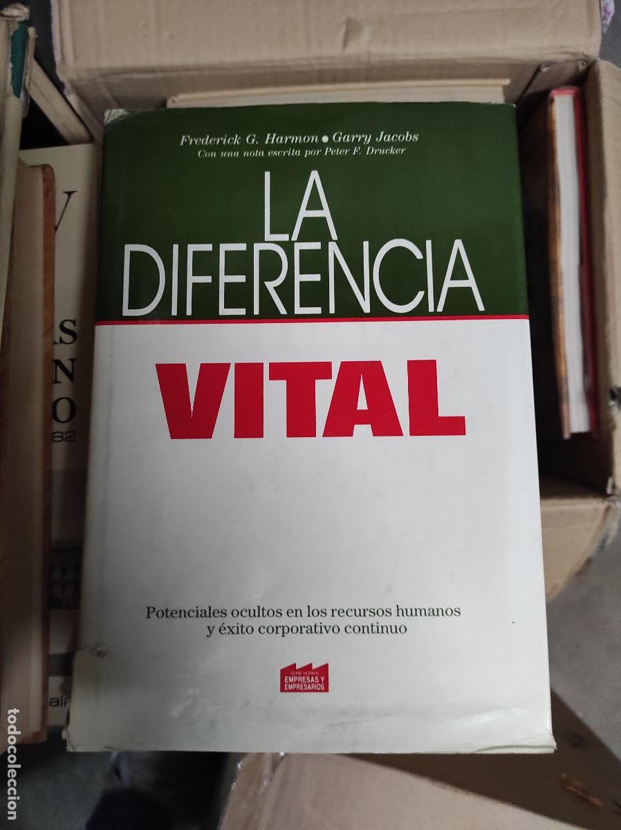 Livres d'occasion: La Diferencia Vital Frederick G. Harmon | Garry Jacobs