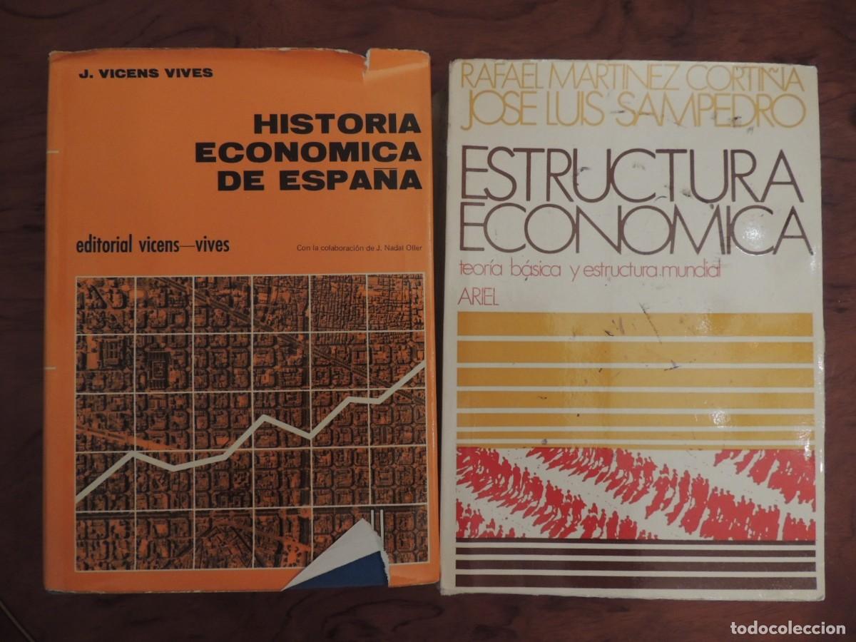 Libri di seconda mano: HISTORIA ECONOMICA ESPA&Ntilde;A- ESTRUCTURA ECONOMICA, DOS TITULOS
