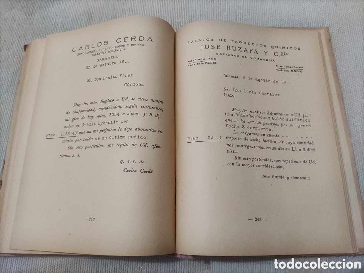 Libros de segunda mano: Correspondencia Mercantil. - Foto 8