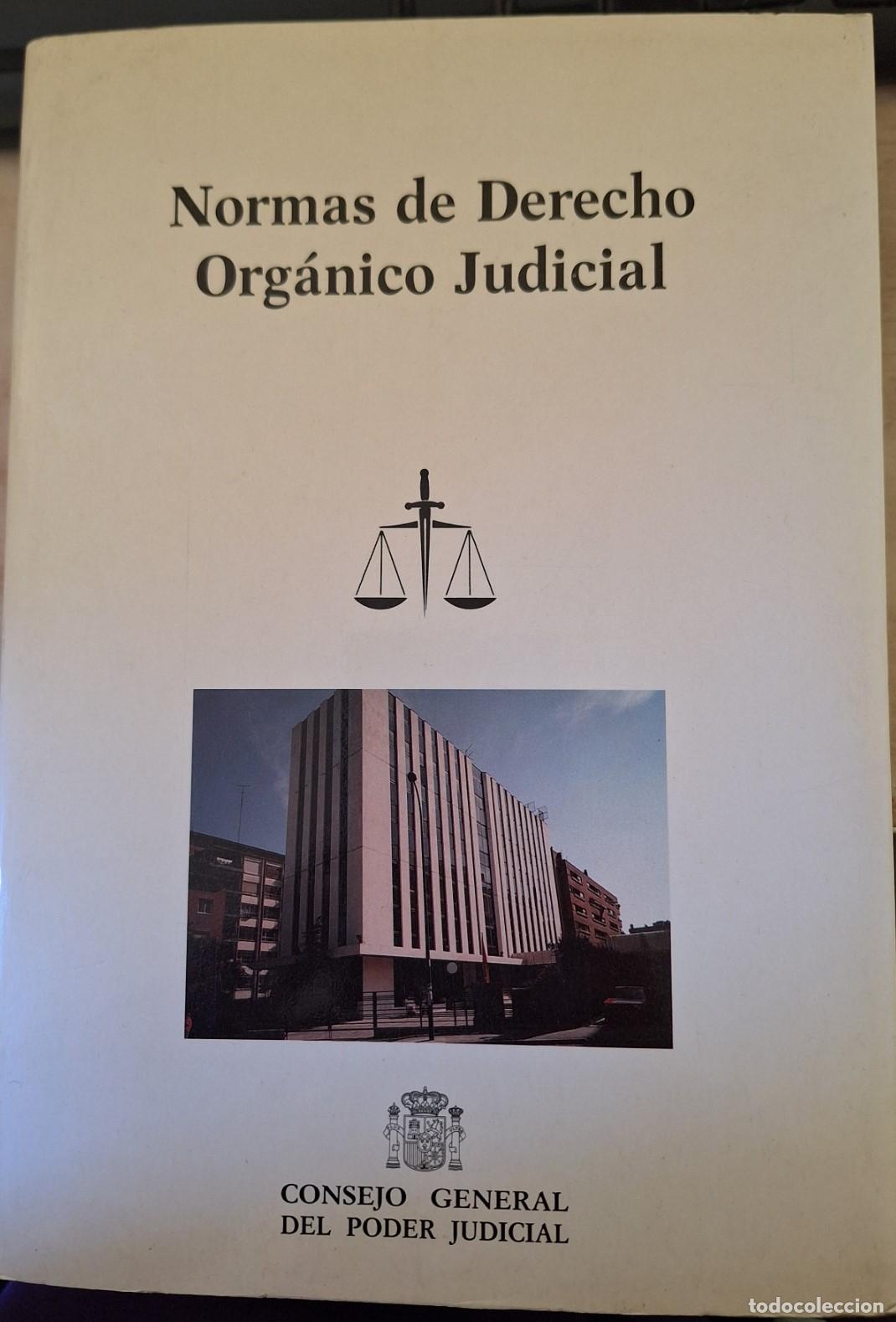 Libri di seconda mano: NORMAS DE DERECHO ORGANICO JUDICIAL. -
