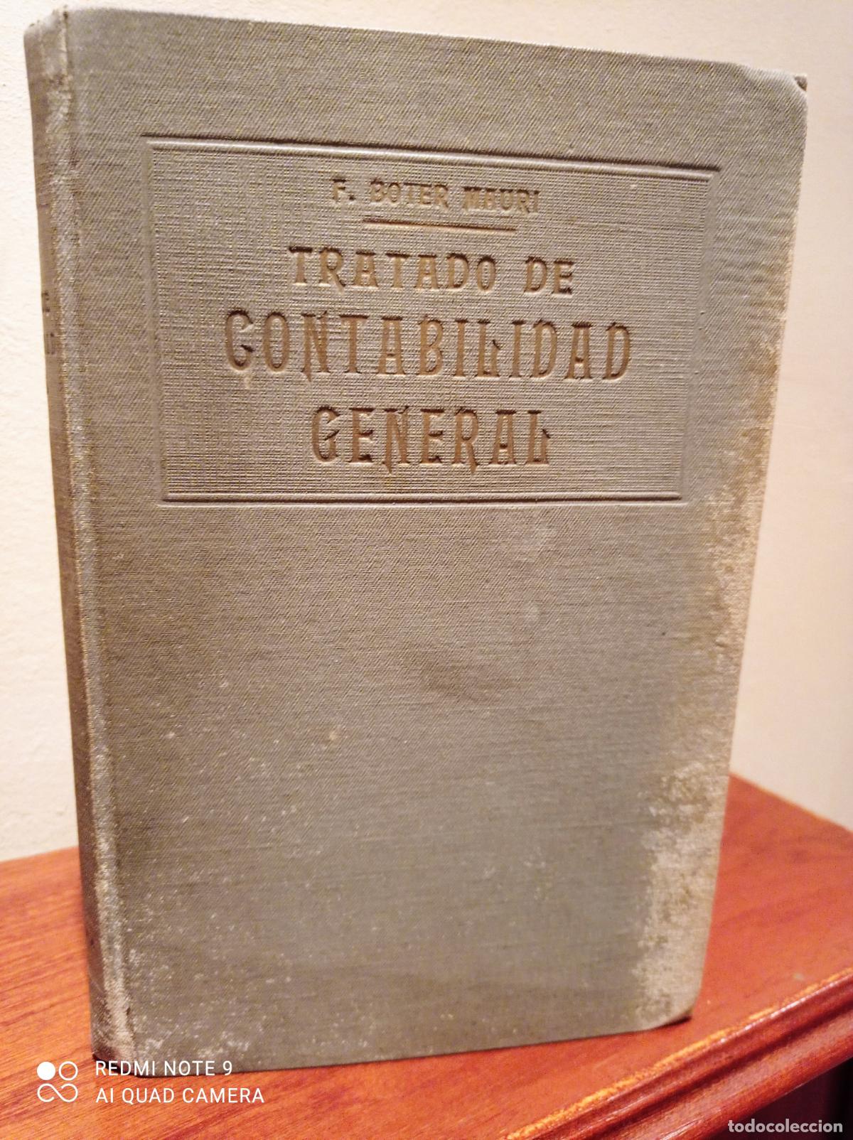 Libros de segunda mano: Tratado de contabilidad - Foto 1