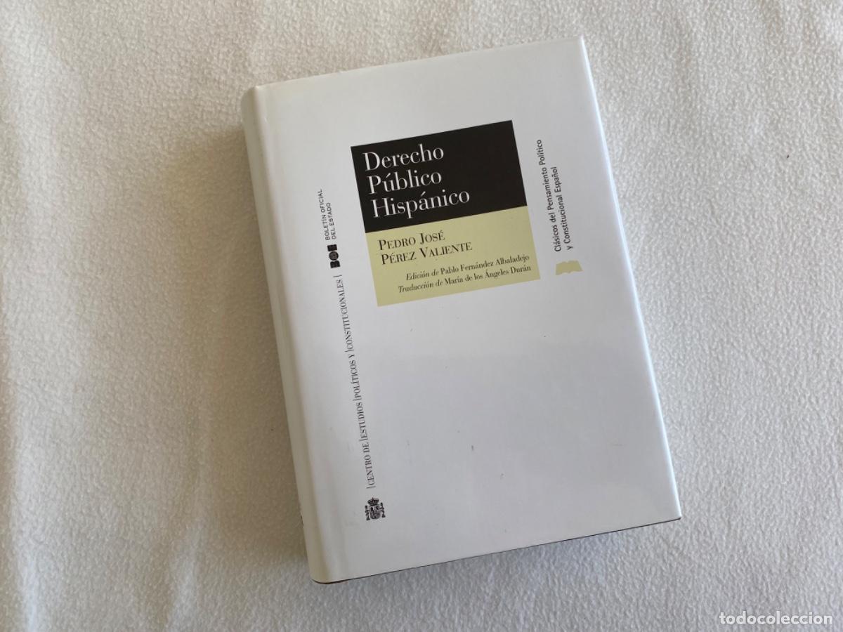Libros de segunda mano: Perez Valiente - derecho publico hispanico - Foto 1