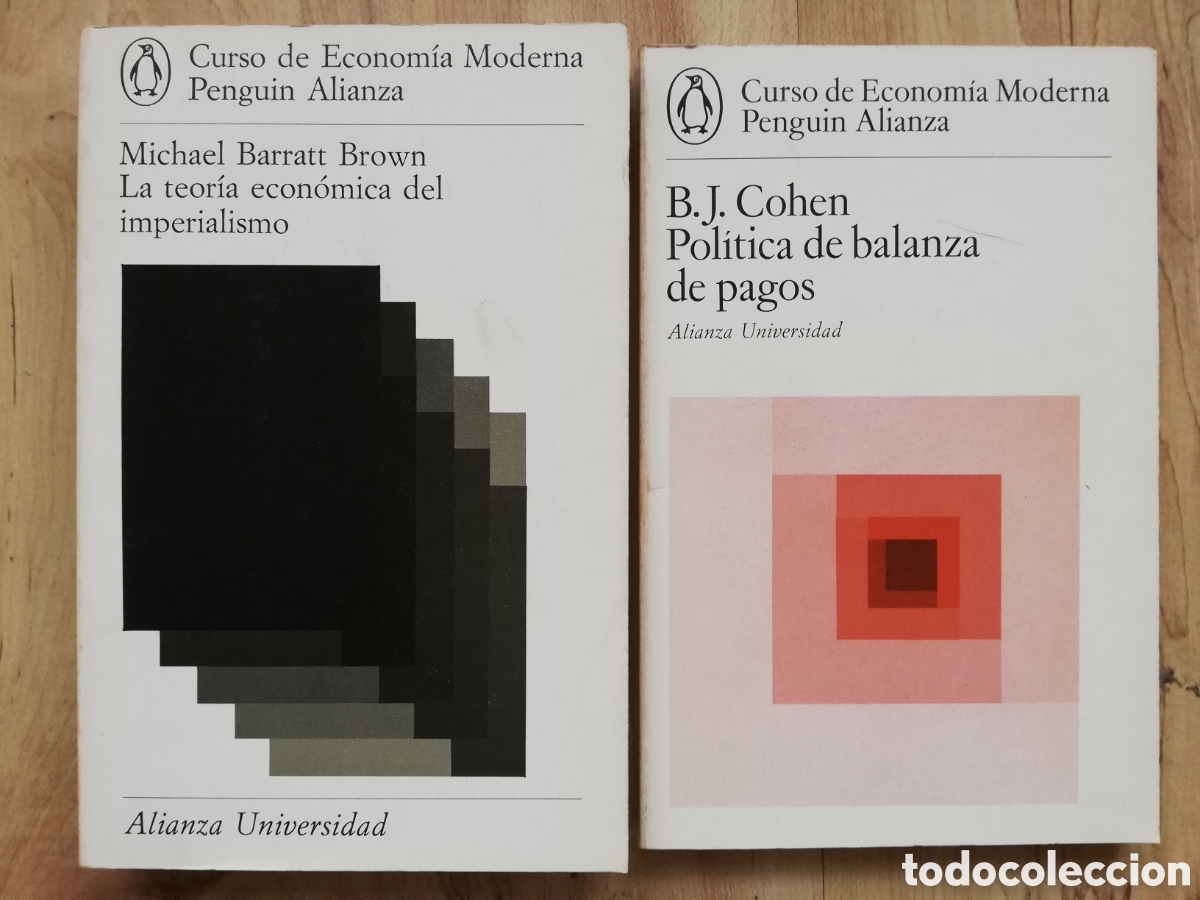 Second hand books: Curso ec. moderna Penguin Alianza. Teor&iacute;a econ&oacute;mica imperialismo Pol&iacute;tica balanza de pagos. 2 tomos