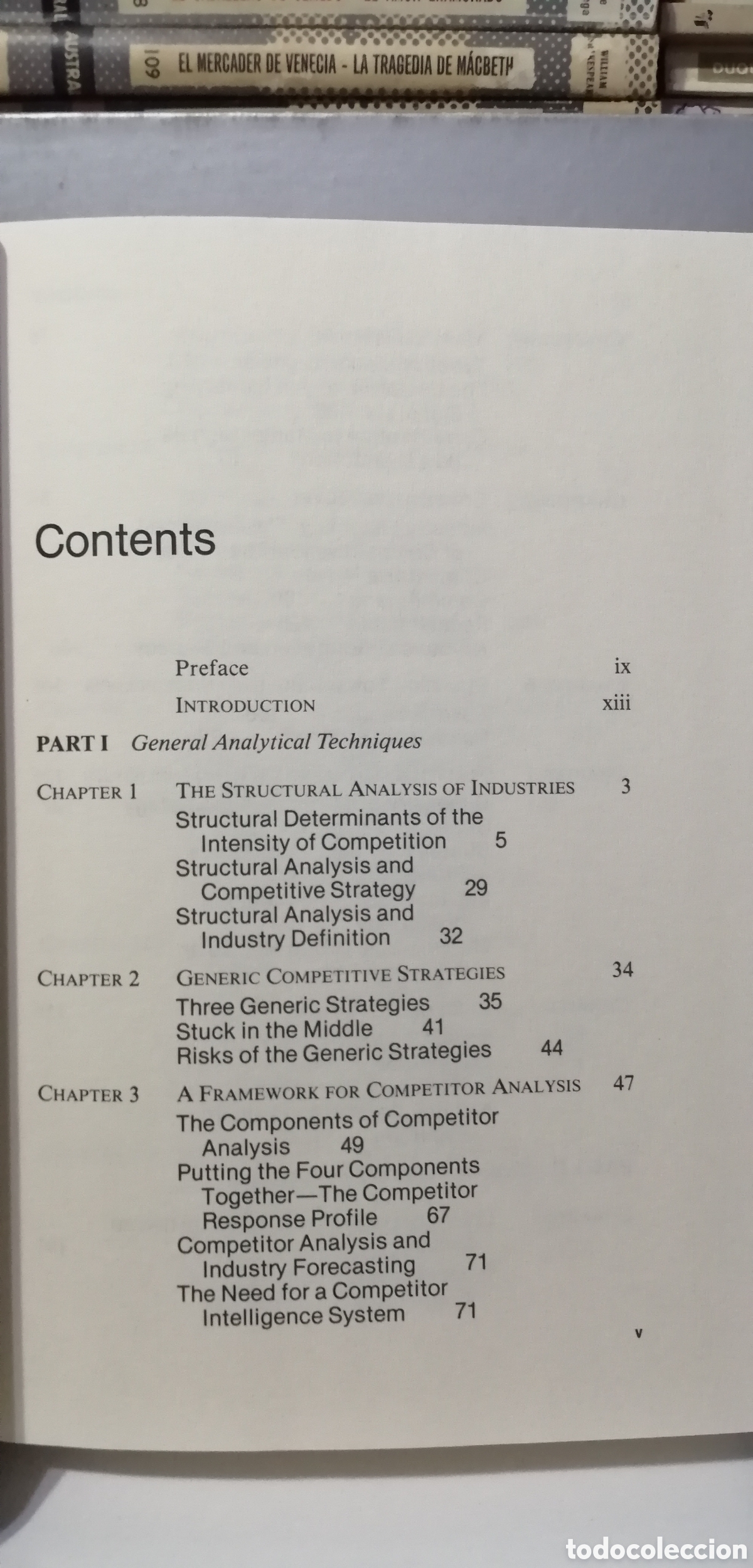 Libros de segunda mano: Competitive Strategy Michael E. Porter Techniques for Analyzing Industries and Competitors - Foto 10