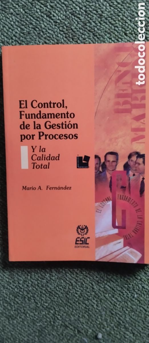 Libri di seconda mano: El control, fundamento de la Gesti&oacute;n por PRocesos y la Calidad Total, Mario A. Fern&aacute;ndez