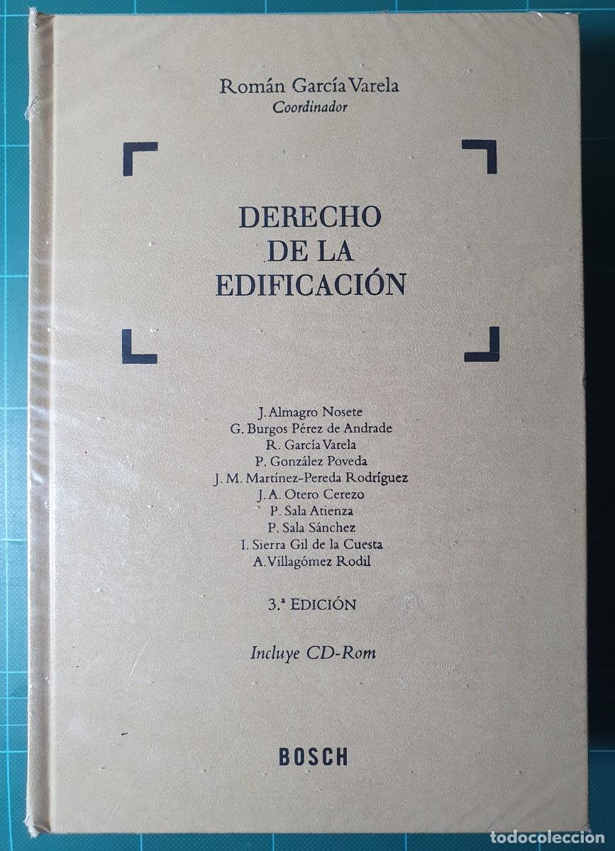 Libros de segunda mano: Derecho de la Edificaci&oacute;n - 3&ordf; Edici&oacute;n - Rom&aacute;n Garc&iacute;a Varela - Foto 1