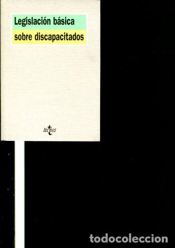 Libros de segunda mano: LEGISLACION BASICA SOBRE DISCAPACITADOS. - - Foto 1