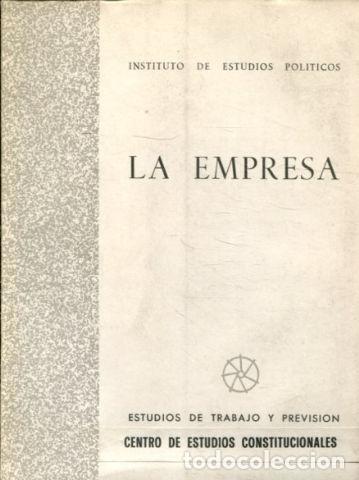 Libros de segunda mano: LA EMPRESA. - VV.AA. - Foto 1