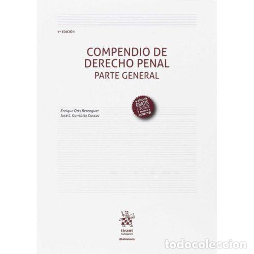 Second hand books: Compendio de Derecho Penal Parte General 7&ordf; Edici&oacute;n 2017 - Orts Berenguer - Manuales de Derecho Pena