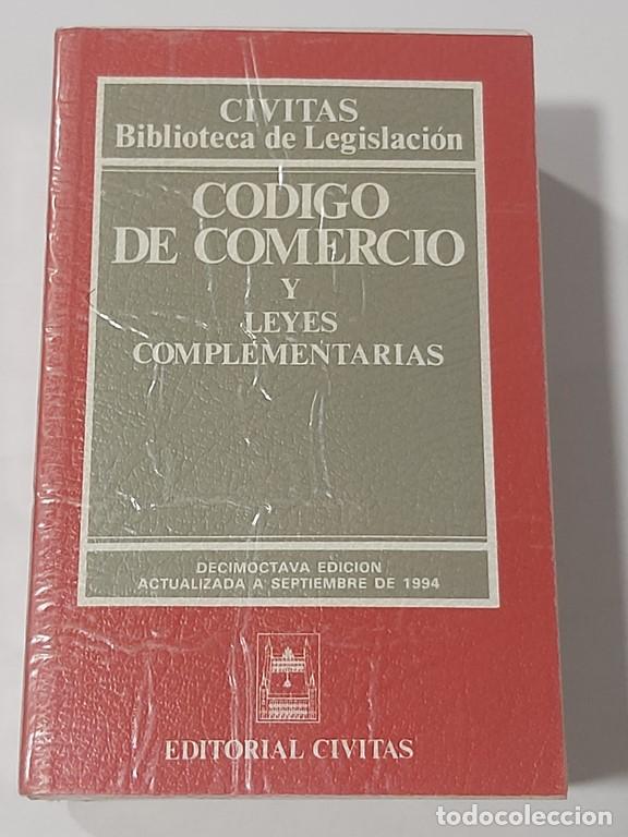 Libros de segunda mano: Codigo de comercio y leyes complementarias - Civitas biblioteca de legislaci&oacute;n - Foto 1