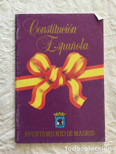 Libros de segunda mano: Constituci&oacute;n espa&ntilde;ola - Foto 1