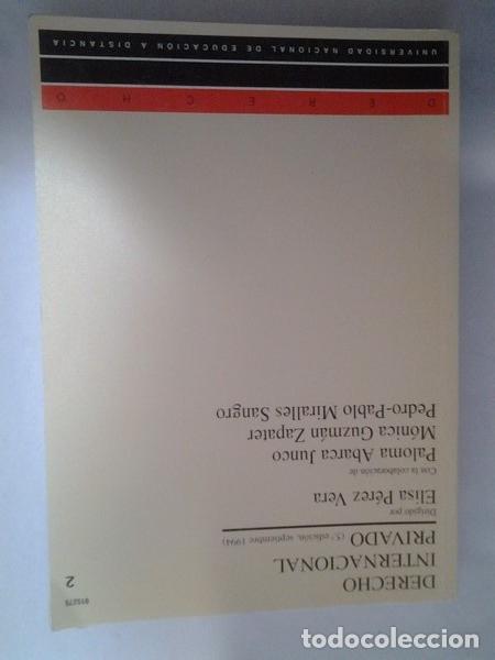 Libros de segunda mano: Derecho Internacional Privado. II - Foto 1