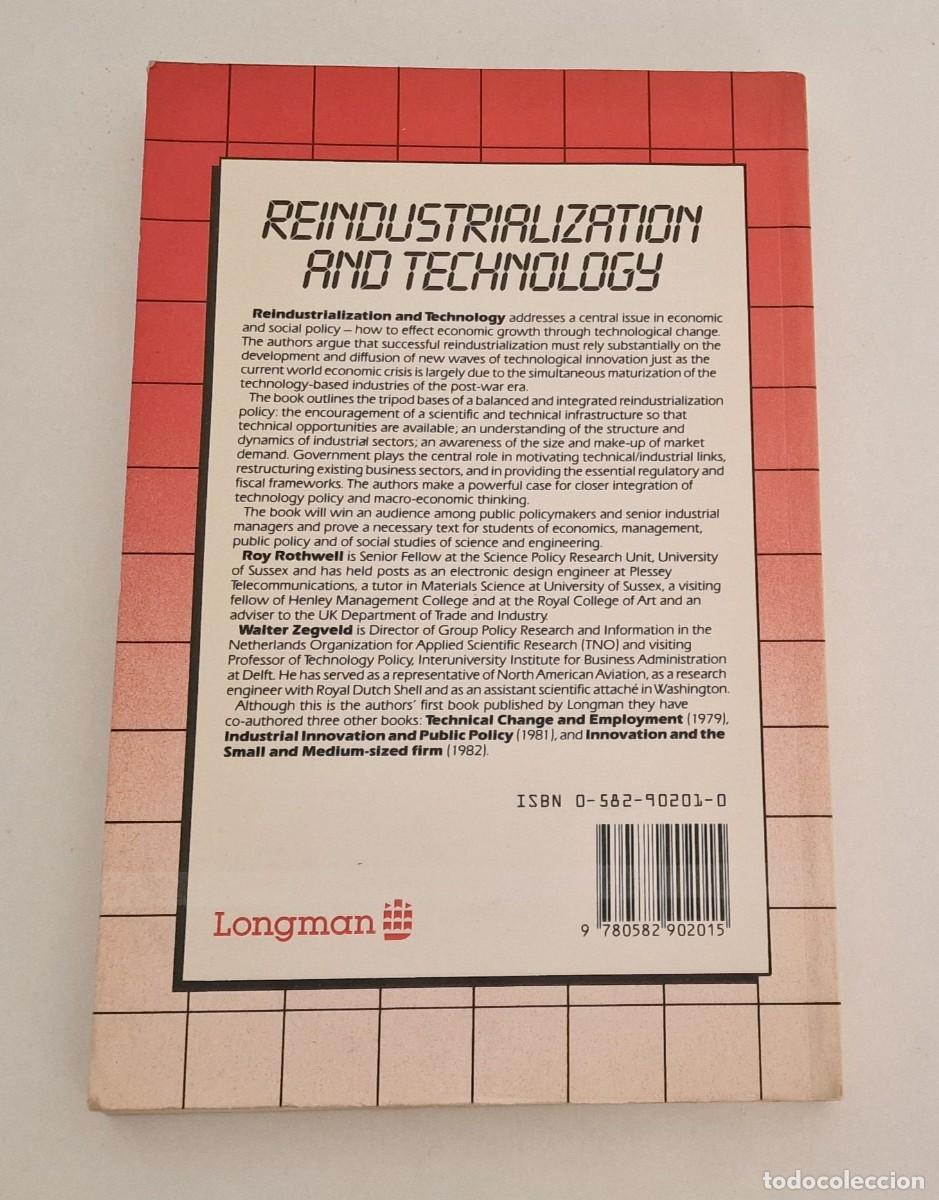 Libros de segunda mano: Reindustrialization & Technology | Longman - Foto 2