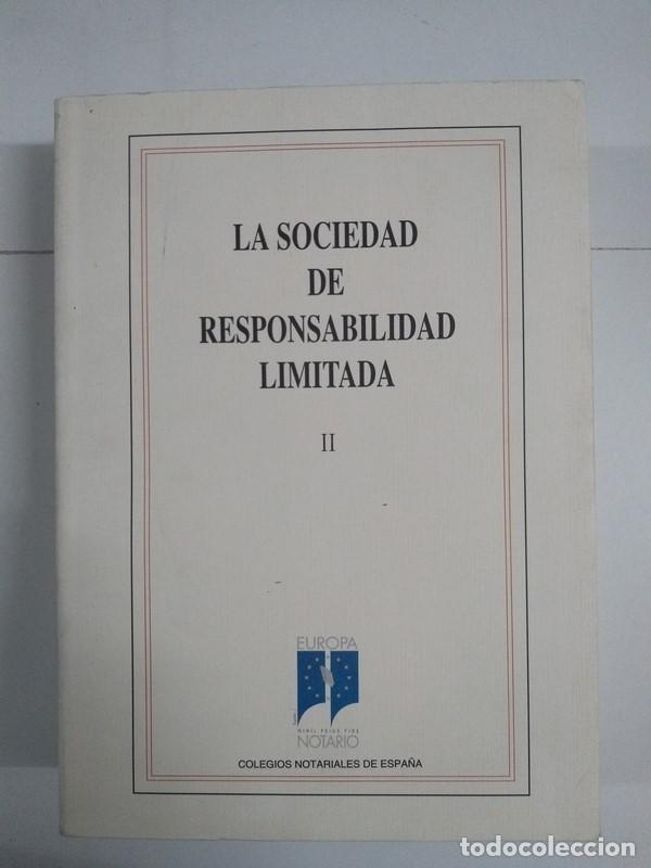 Libros de segunda mano: La sociedad de responsabilidad limitada, II - Foto 1