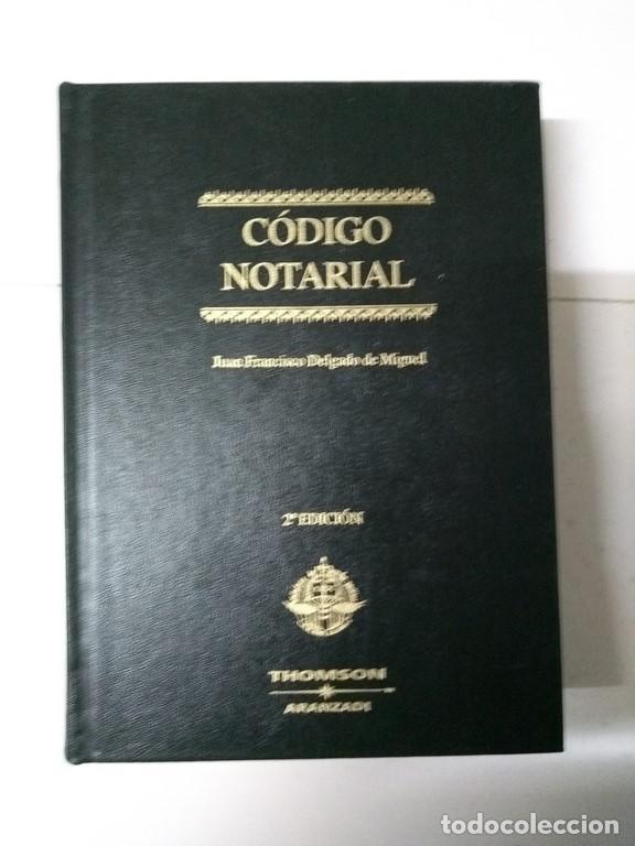 Libros de segunda mano: C&oacute;digo Notarial - Juan Francisco Delgado del Miguel - Foto 1