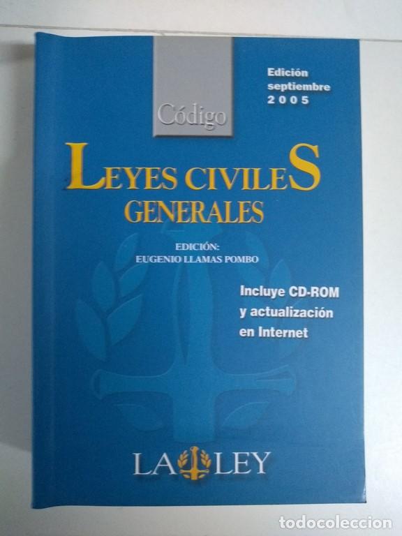 Libros de segunda mano: Leyes Civiles Generales - Foto 1