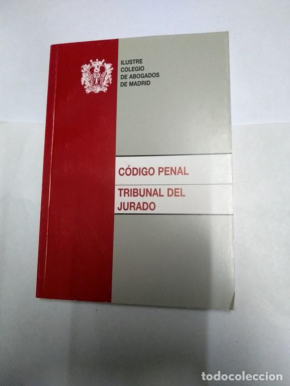Libros de segunda mano: C&oacute;digo Penal. Tribunal del jurado - Foto 1